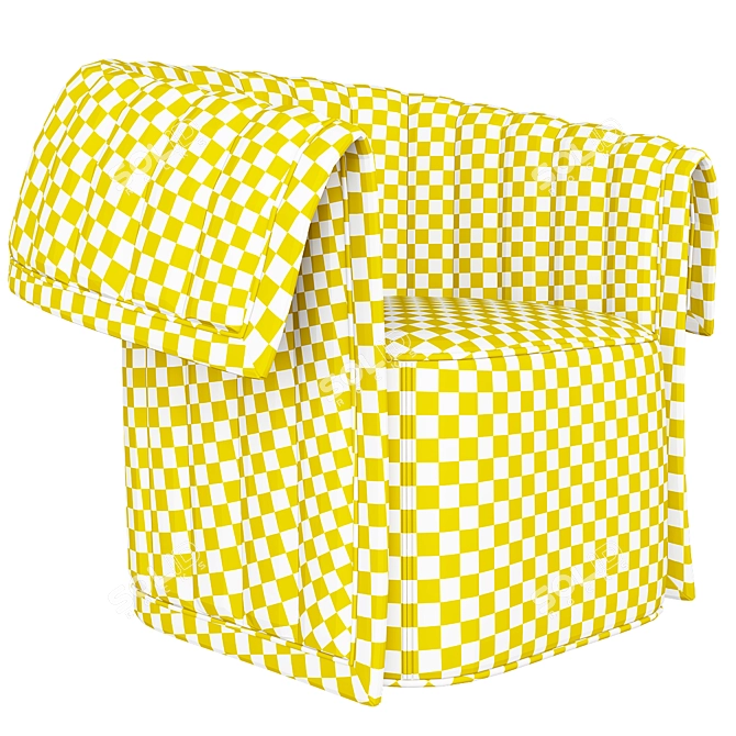 Luxurious Green Manta Rug - Rugiano 3D model image 2