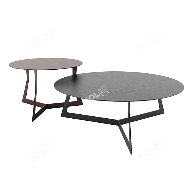 EGOITALIANO PLANET Coffee Tables: Stylish and Versatile 3D model image 3