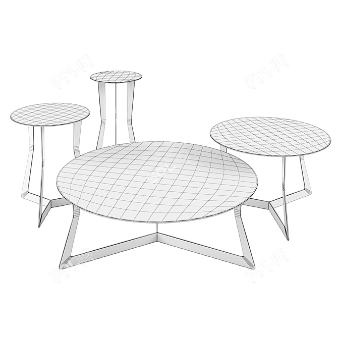 EGOITALIANO PLANET Coffee Tables: Stylish and Versatile 3D model image 6