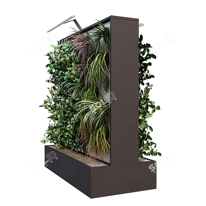 Vertical Garden Box Set: Double-Sided 3D model image 6