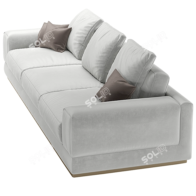 Title: Flexform Big Bob Sofa 3D model image 3