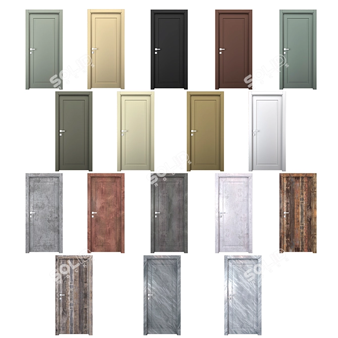 NEO CLASSIC Interior Doors (Holz) 3D model image 5