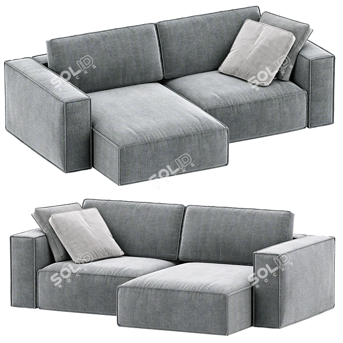 Ebi Corner Sofa 3D model image 1