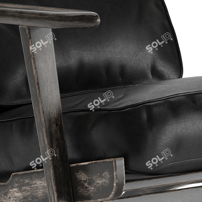 Brooks Lounge Chair: Modern Comfort and Style 3D model image 14