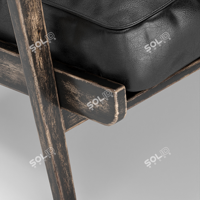 Brooks Lounge Chair: Modern Comfort and Style 3D model image 21