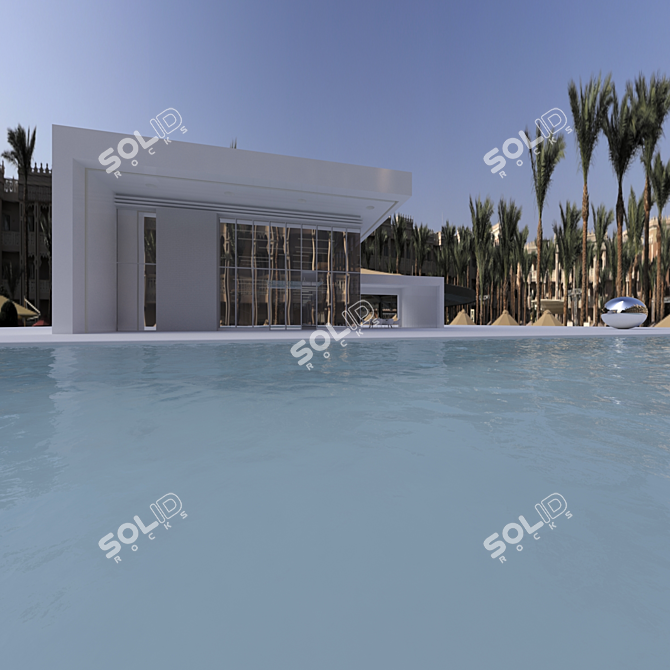 Egyptian Daytime HDRI 83 3D model image 2