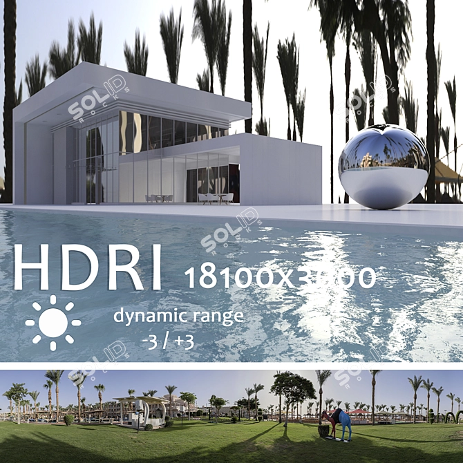 Egyptian Daytime HDRI 85 3D model image 1