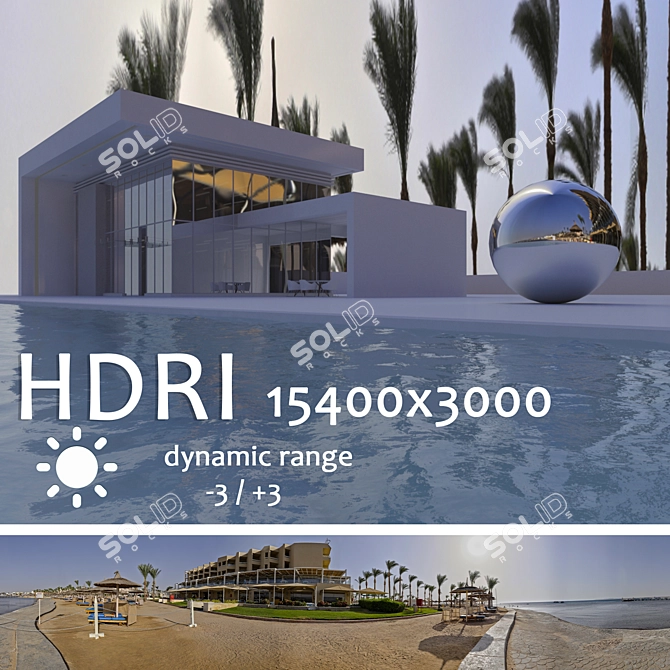 Title: Egypt HDRI Daylight  
Translated description: Type: Spherical HDRI map
Time: Day
Captured in 3 exposures 3D model image 1