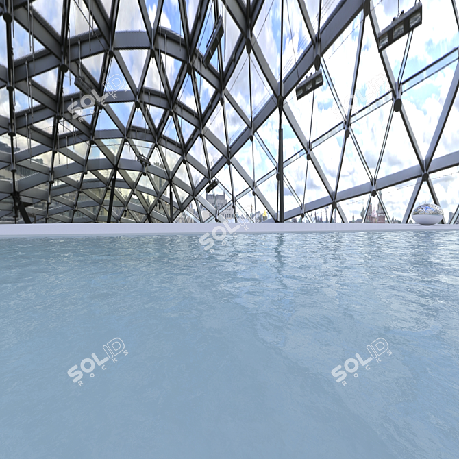 Title: Daytime HDRI Panorama in Moscow 3D model image 5