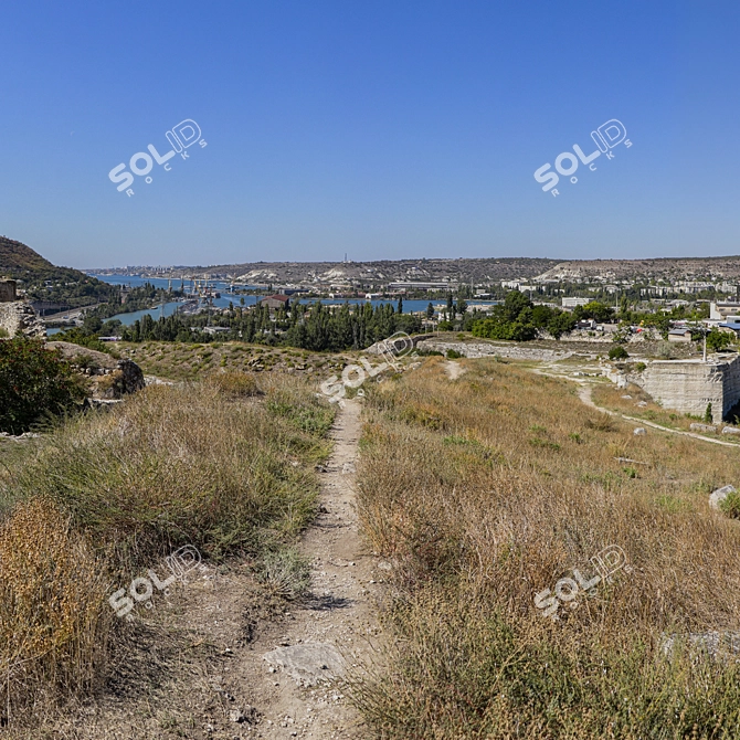 Title: HDRI 90: Daylight Illumination in Crimea 3D model image 6