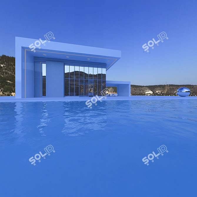 Spherical HDRI Map: Daytime in Crimea 3D model image 3