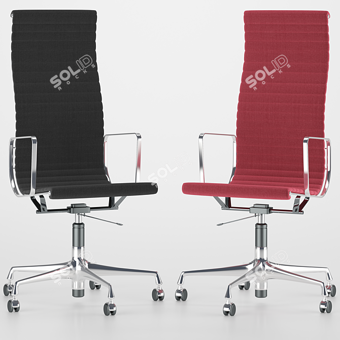 ErgoMax Office Chair 3D model image 1