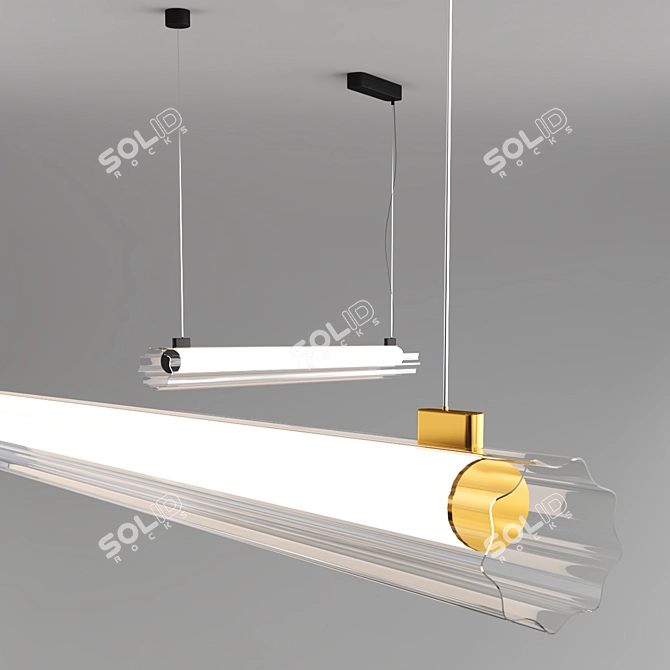 Elegant Astro Lighting Pendant 3D model image 2