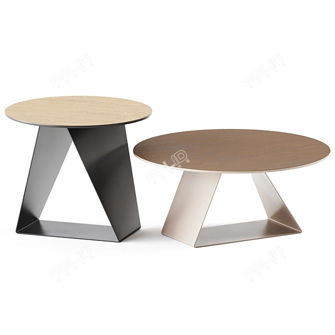 Elegant Sitland Tov Coffee Table 3D model image 1