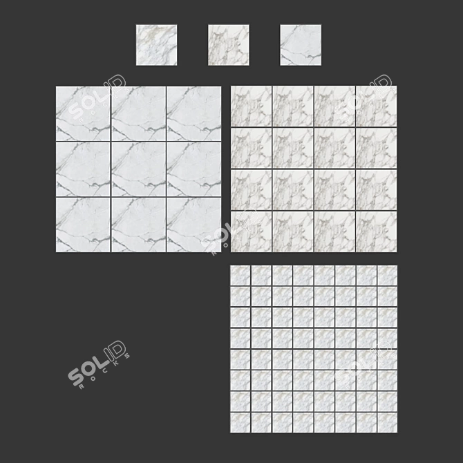 Caesar Anima EVER - Italian-made Wall/Floor Tile Collection 3D model image 3