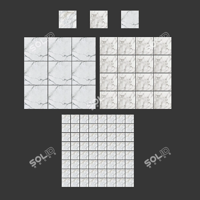 Caesar Anima EVER - Italian-made Wall/Floor Tile Collection 3D model image 4