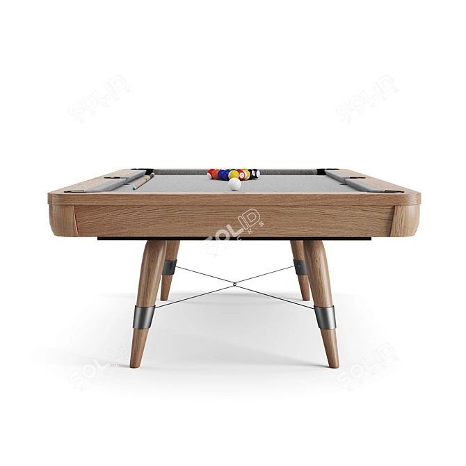 Roosevelt Billiards Table: Classic Elegance 3D model image 3