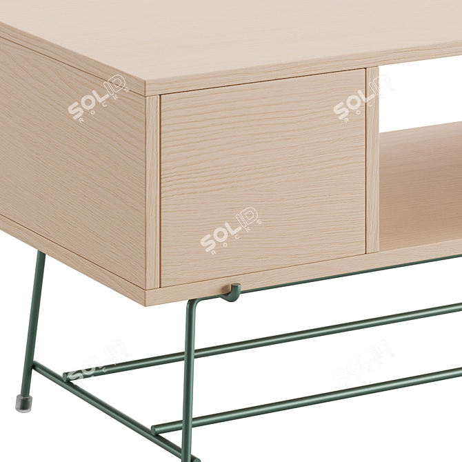 Flexform AnyDay Coffee Table 3D model image 3