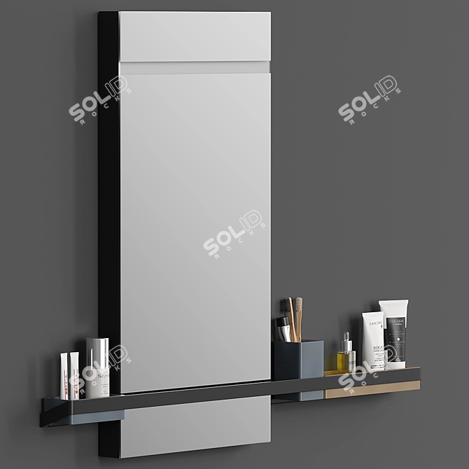 BERTOCCI Fly LED Bathroom Mirrors 3D model image 3