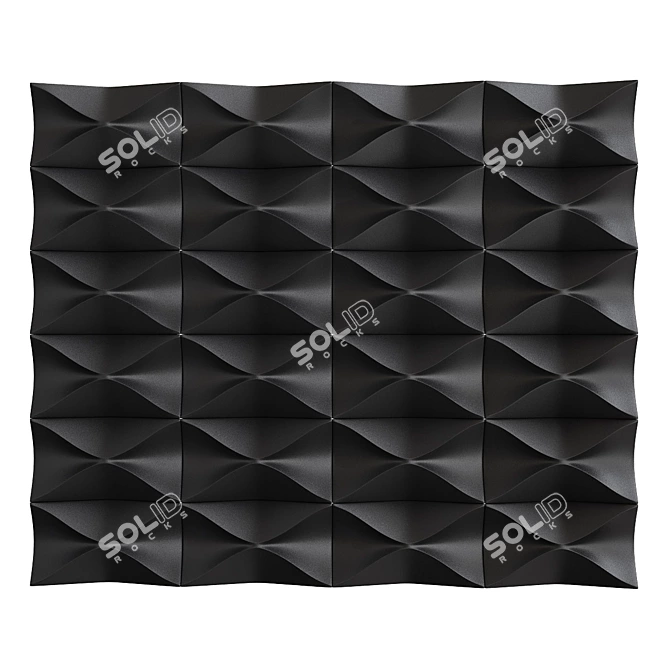 Elevate Your Space: 3D Decorative Wall Panels 3D model image 1
