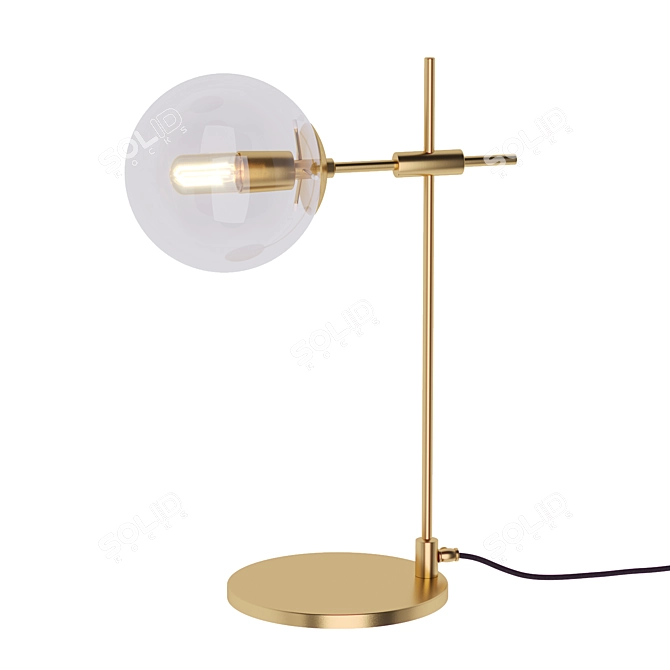 Title: Kilinski Art Table Lamp 3D model image 1