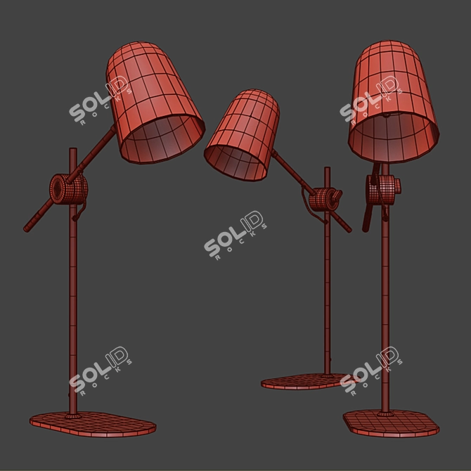 Title: Bolia Bureau Table Lamp 3D model image 5