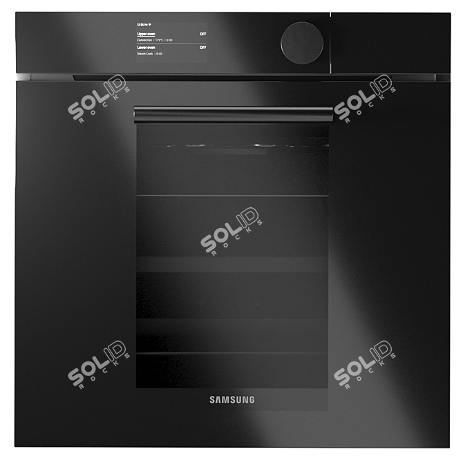 Samsung Kitchen Set: Cook, Bake, Refrigerate 3D model image 3