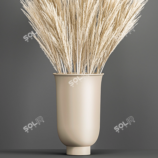 Reed Bouquet in Menu Cyclades Vase 3D model image 3