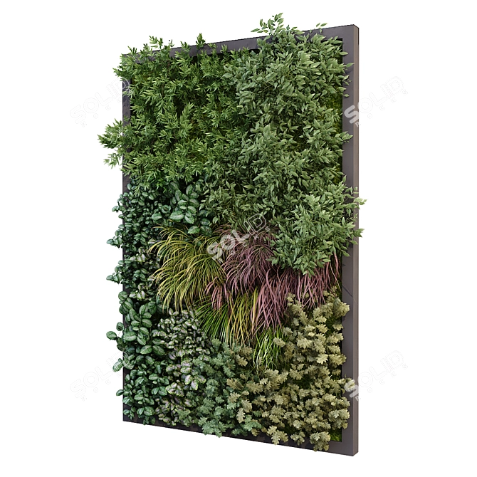 Dynamic Greenwall Set 181 3D model image 4