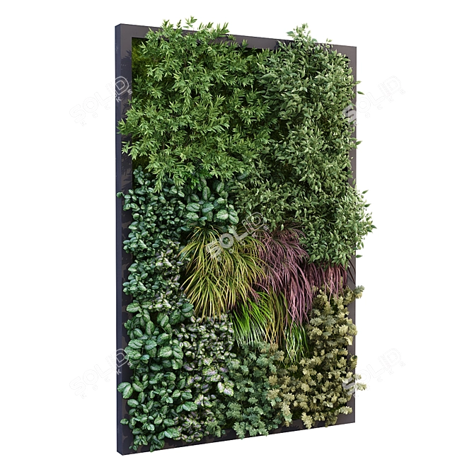 Dynamic Greenwall Set 181 3D model image 6