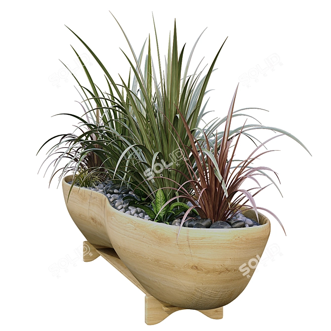 Botanical Greenery Box: Plant in a Box 186 3D model image 2