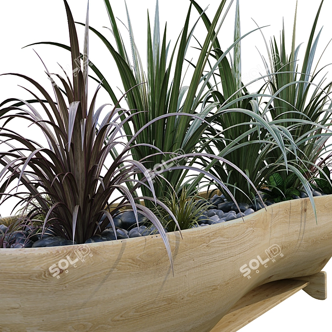 Botanical Greenery Box: Plant in a Box 186 3D model image 5