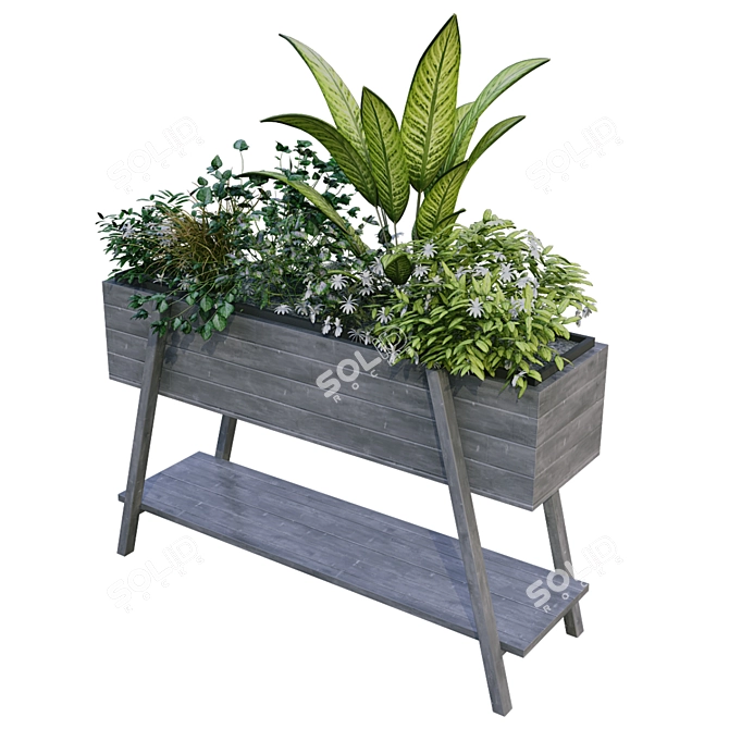 Greenery Box: Botanical Set 188 3D model image 4