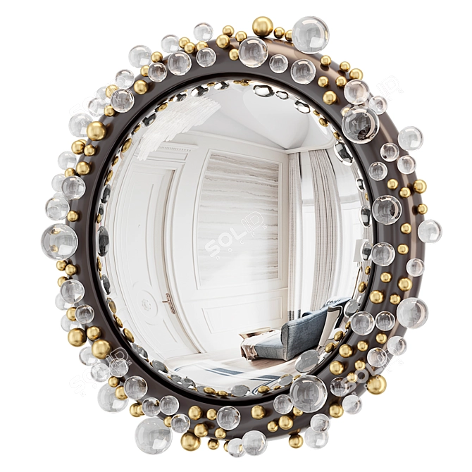 Curved Mirror - Herve Van der Straeten 3D model image 2