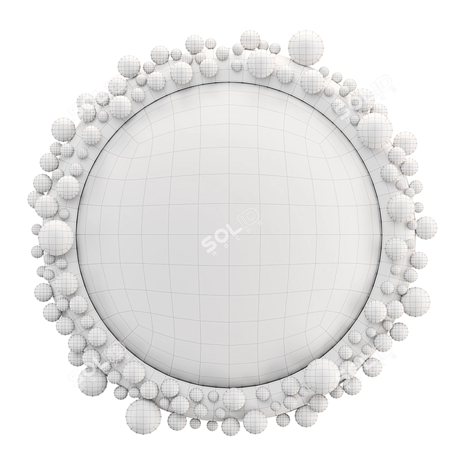 Curved Mirror - Herve Van der Straeten 3D model image 3