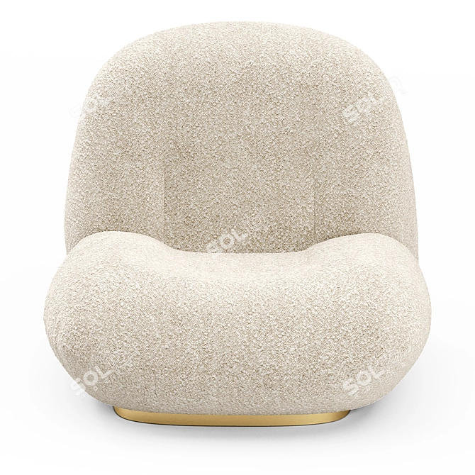 Cloud Lounge Chair 3D model image 2