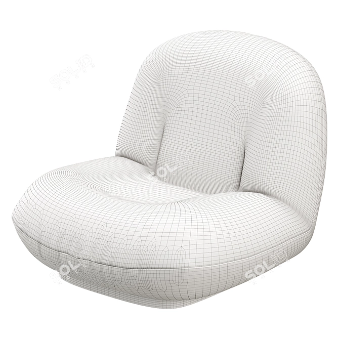 Cloud Lounge Chair 3D model image 5