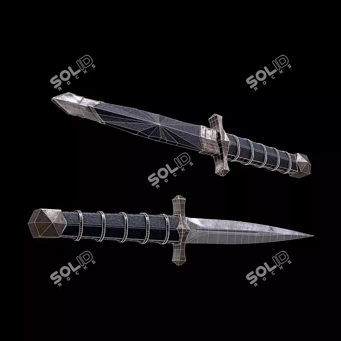 Sleek Polyblade 3D model image 5