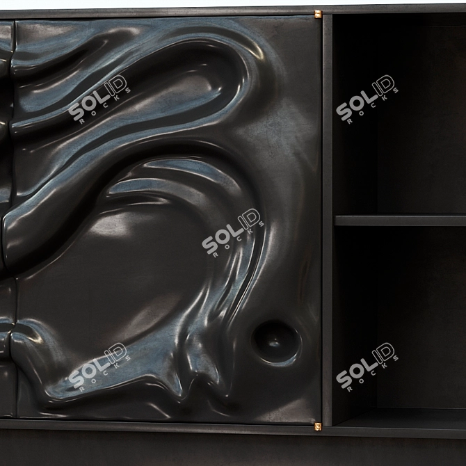 Sleek Sumi Sideboard by Casey Johnson 3D model image 4