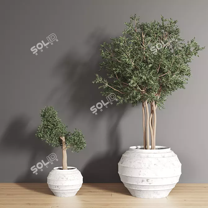 2015 Plant_01 - Centimeters, Vray/Corona, 3Ds Max, OBJ, FBX 3D model image 1