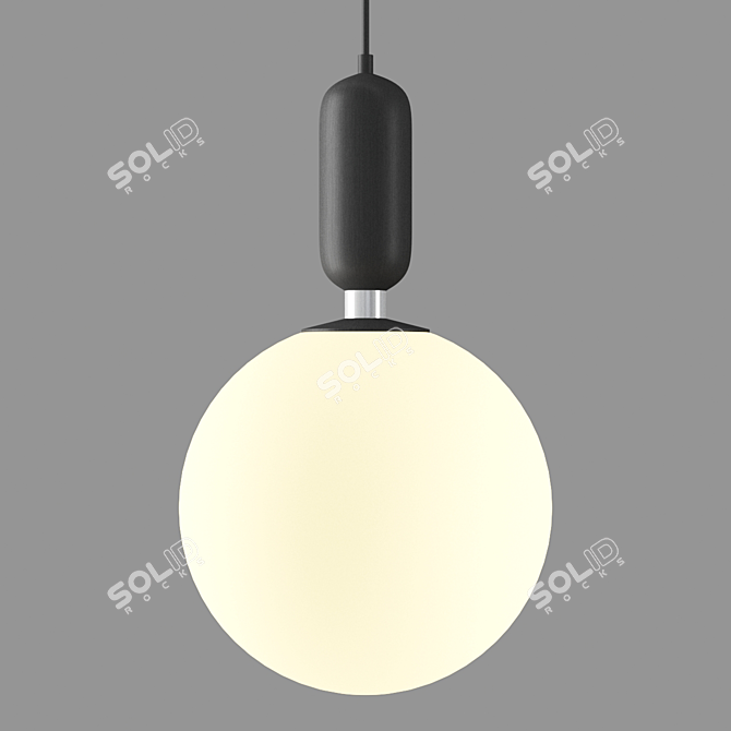 Minimalist Lui Lamp: Sleek & Stylish 3D model image 3