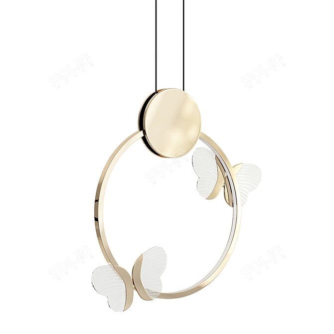 Elegant Babetta Design Lamp 3D model image 3