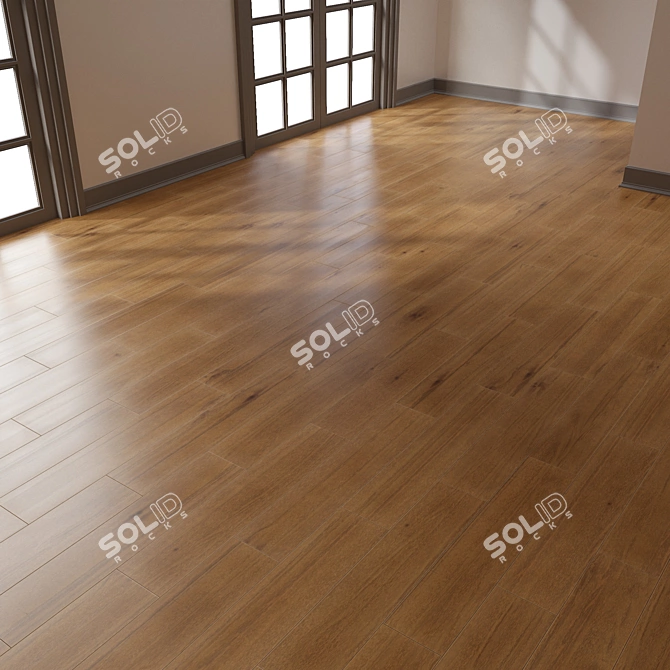 Parquet 2: High-Res PBR Flooring 3D model image 3