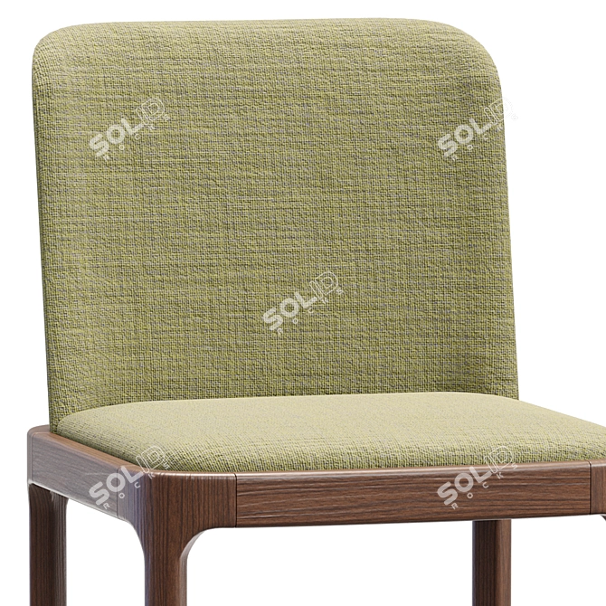 Elegant Pianca Inari Chair Pair 3D model image 5