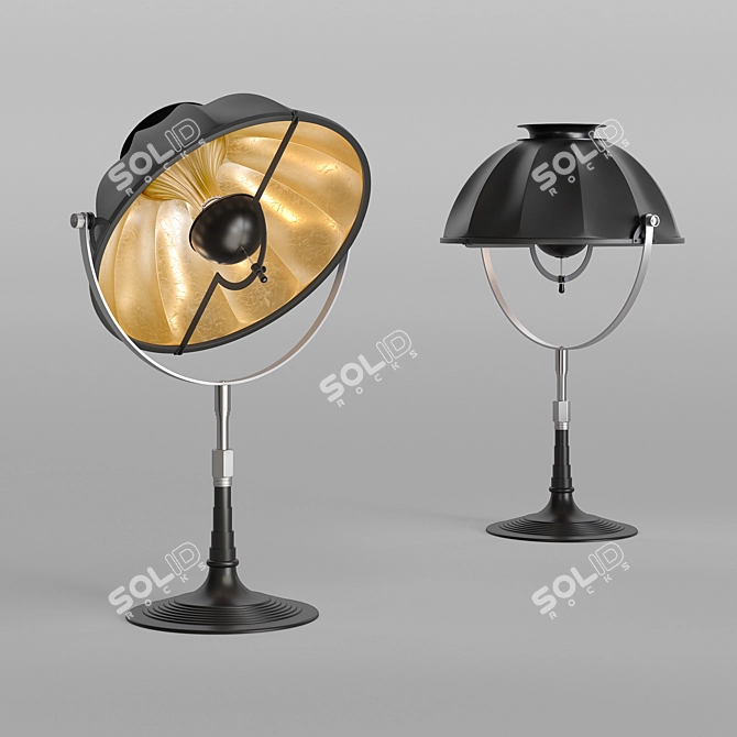 Fortuny Armilla 32 Table Lamp: Restoration Hardware 3D model image 2