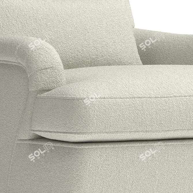 Elegant Tosconova Clayton Sofa 3D model image 3