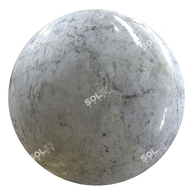 Seamless 4K Quality Marble 3D model image 1