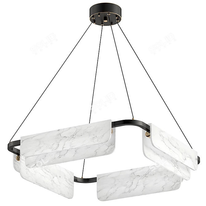 Elegant Senora Design Lamps 3D model image 1