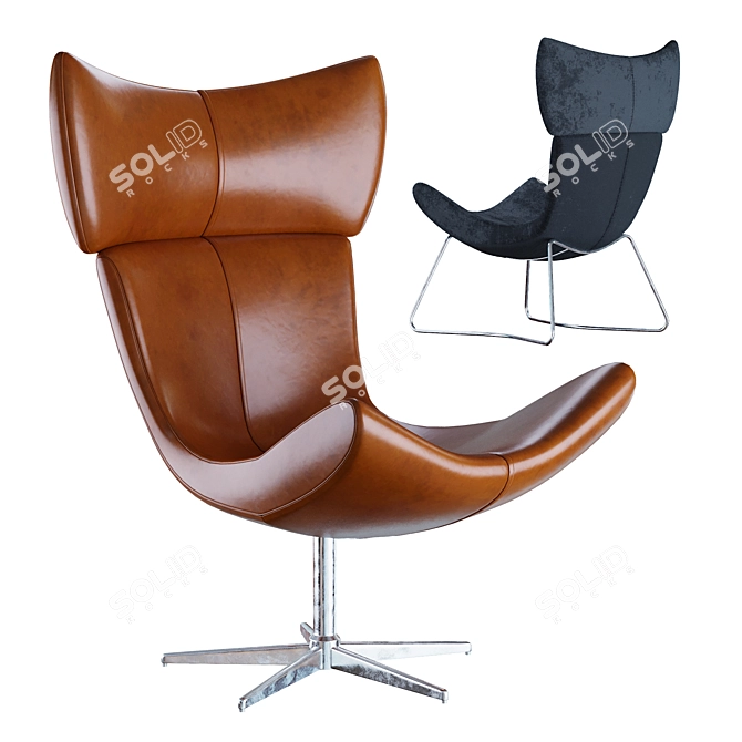 Imola Modern Chair 3D model image 1