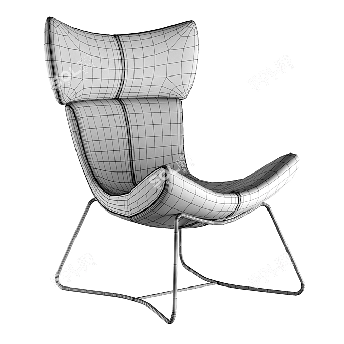 Imola Modern Chair 3D model image 3